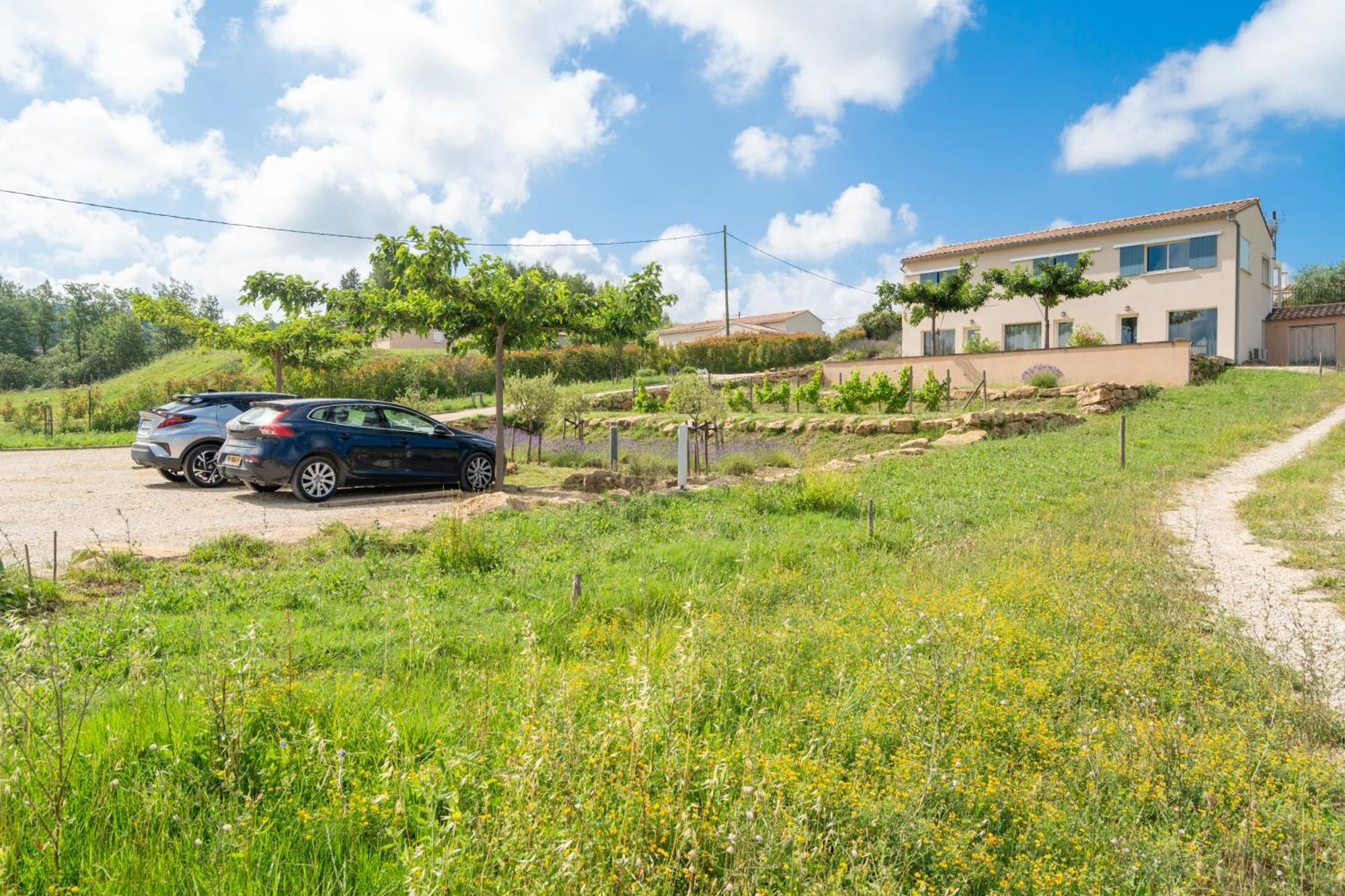 Les Terrasses De Cascavelle Villa Blauvac Exteriör bild