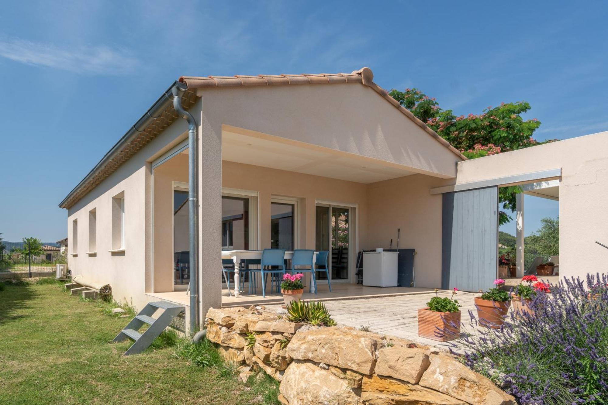 Les Terrasses De Cascavelle Villa Blauvac Exteriör bild