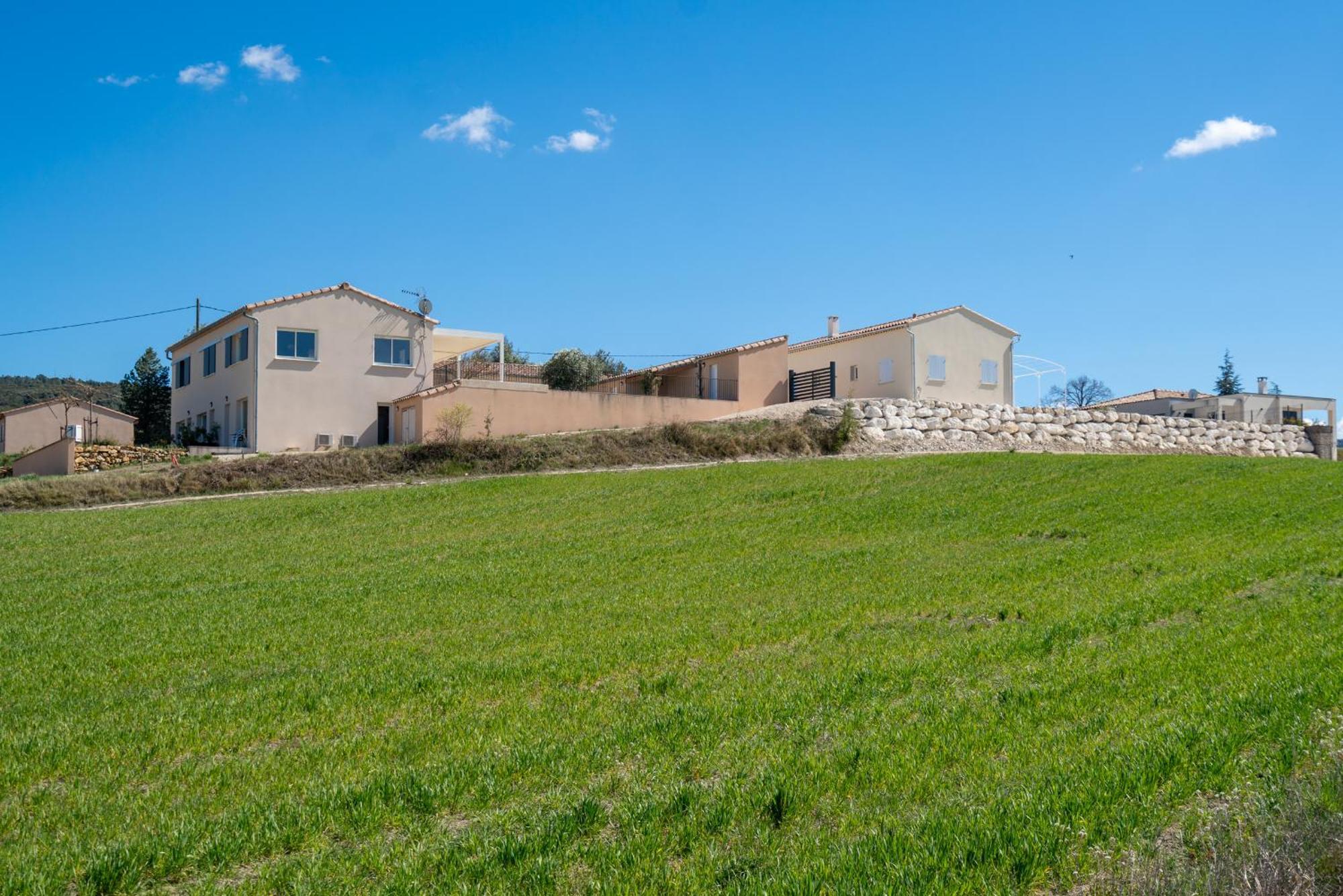 Les Terrasses De Cascavelle Villa Blauvac Exteriör bild