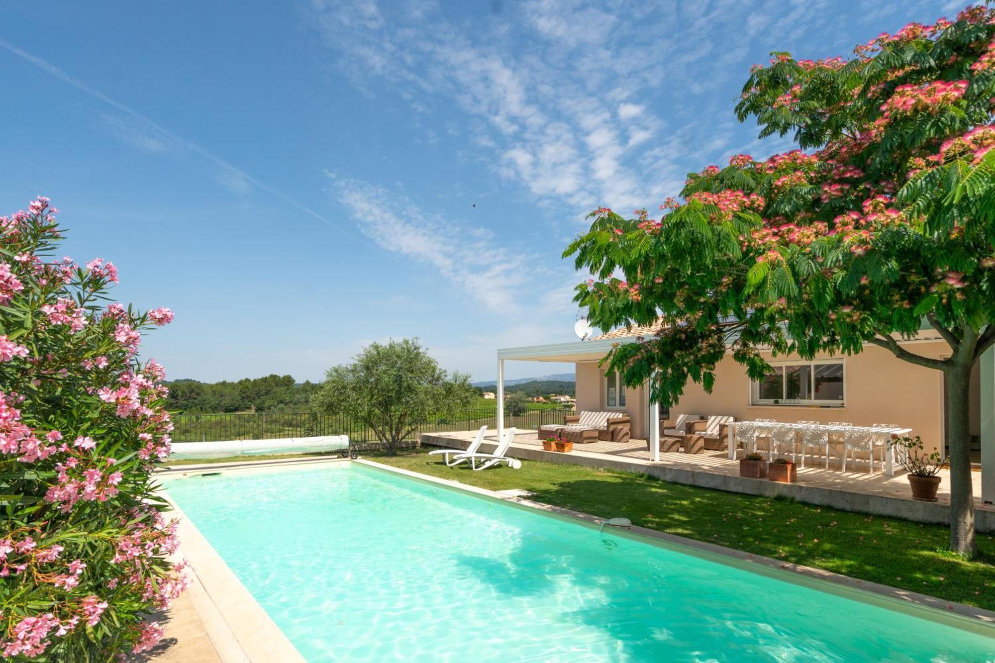 Les Terrasses De Cascavelle Villa Blauvac Exteriör bild