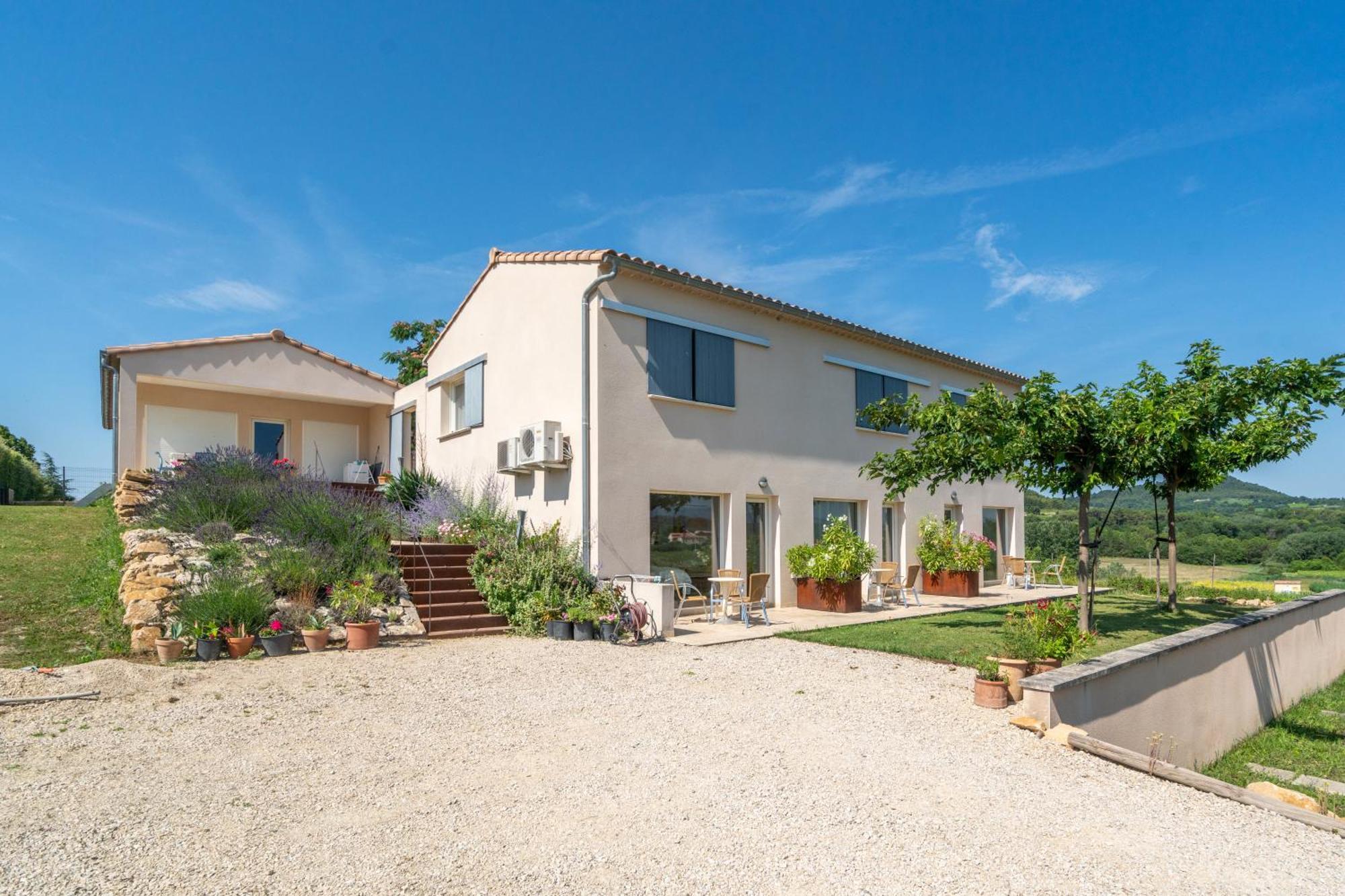 Les Terrasses De Cascavelle Villa Blauvac Exteriör bild