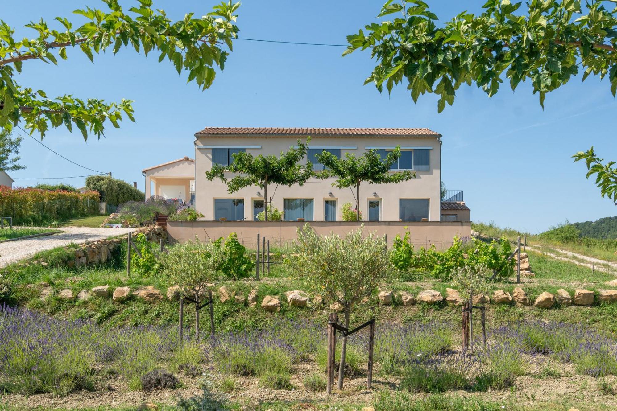 Les Terrasses De Cascavelle Villa Blauvac Exteriör bild