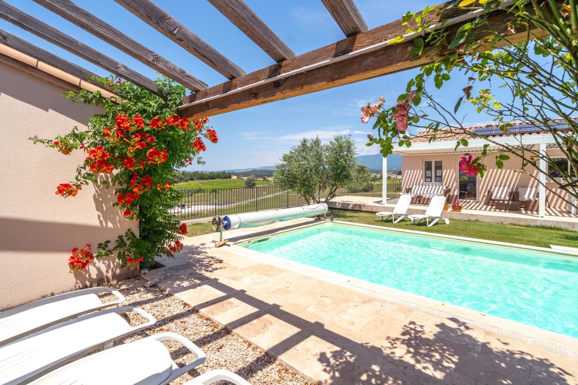 Les Terrasses De Cascavelle Villa Blauvac Exteriör bild